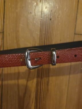 Authentic 70's Ralph Lauren Couture Italian Leather Belt